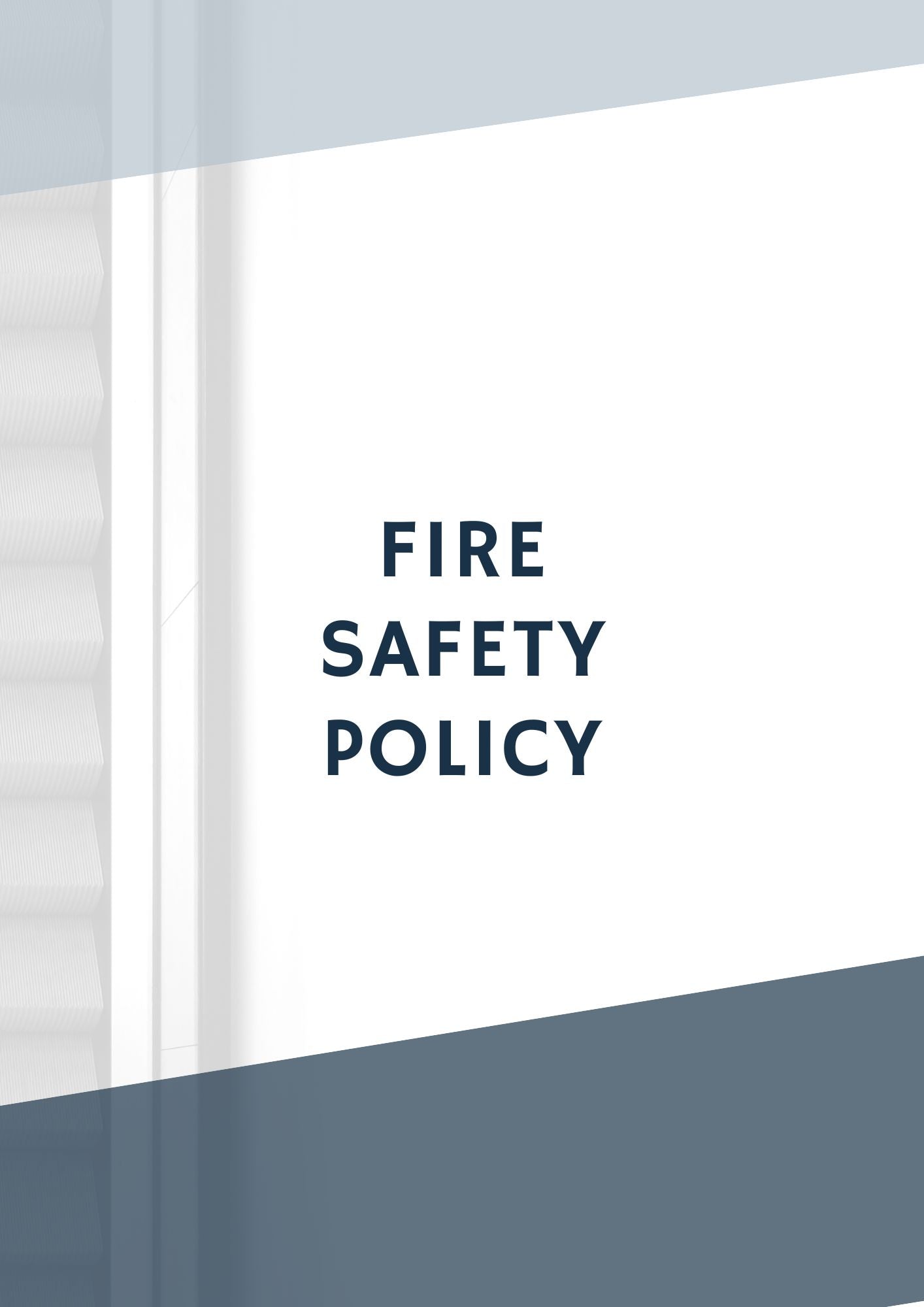 Fire Safety Policy